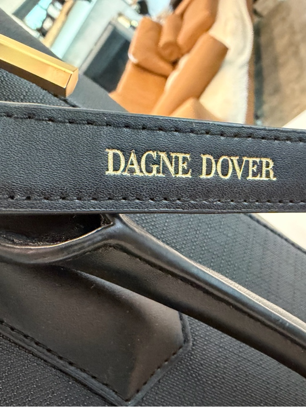 Dagne Dover Midi Tote - Onyx - Picture 2 of 5